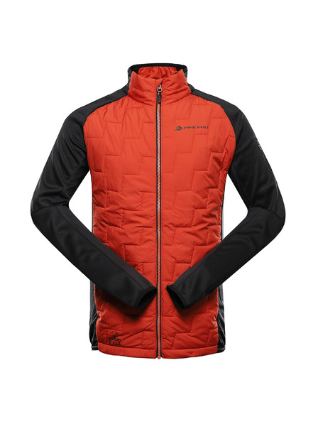 ALPINE PRO Moška jopa z merino polnilom ALPINE PRO JORW red clay