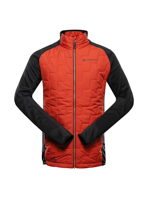 ALPINE PRO Moška jopa z merino polnilom ALPINE PRO JORW red clay