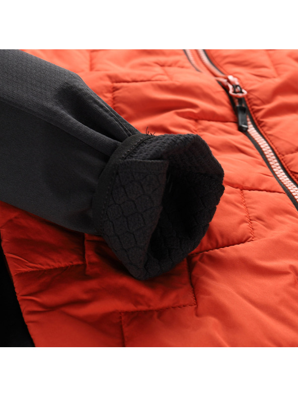 ALPINE PRO Moška jopa z merino polnilom ALPINE PRO JORW red clay