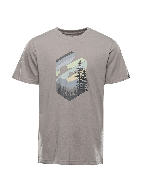 ALPINE PRO Moška majica iz materiala, ki se ne mečka, ALPINE PRO NOGER dove varianta pa