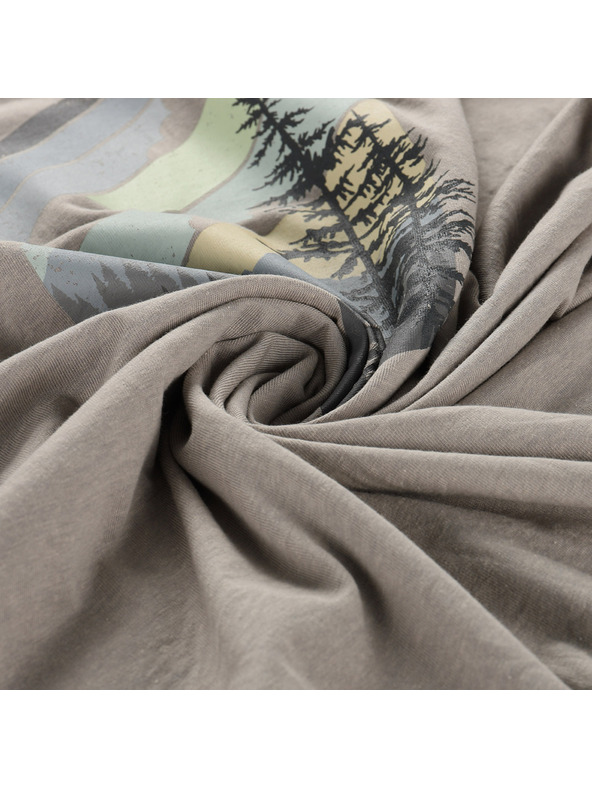 ALPINE PRO Moška majica iz materiala, ki se ne mečka, ALPINE PRO NOGER dove varianta pa