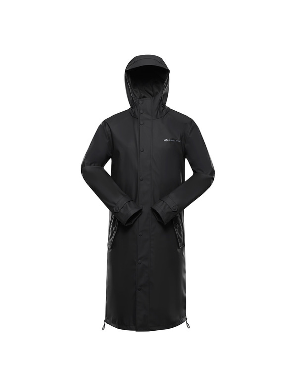 ALPINE PRO Dežna jakna in kolesarska jakna za moške in ženske s wr ALPINE PRO REINE dk.true gray