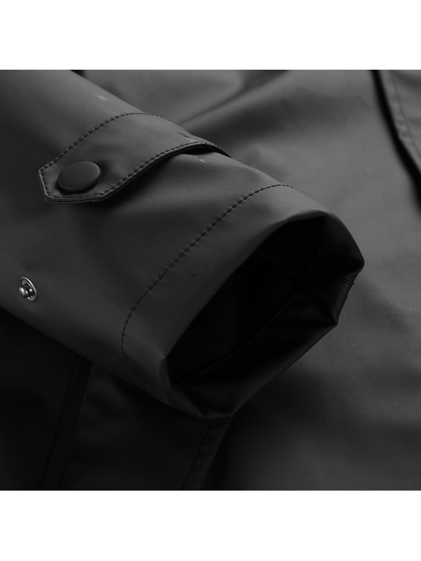 ALPINE PRO Dežna jakna in kolesarska jakna za moške in ženske s wr ALPINE PRO REINE dk.true gray