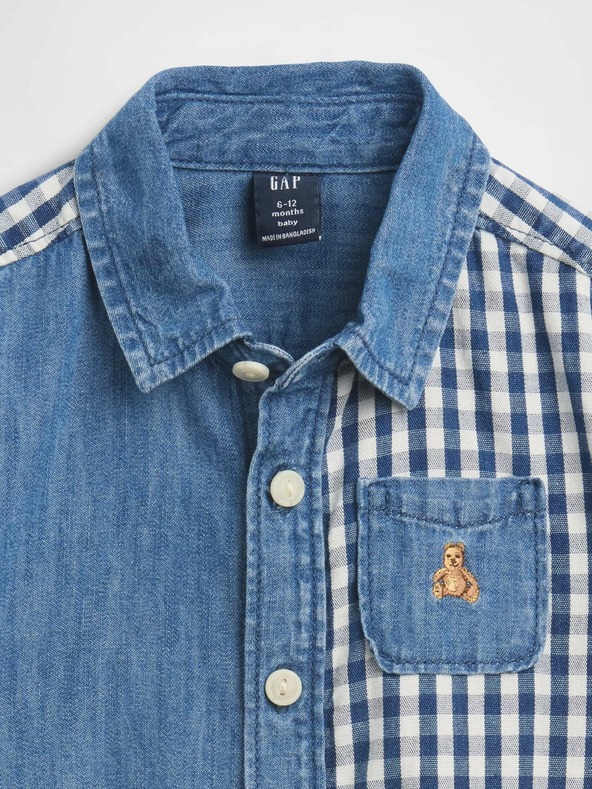 GAP Otroška džins obleka GAP