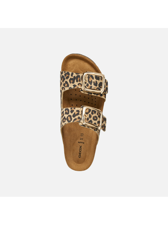 Geox Bež ženski natikači Geox Brionia R