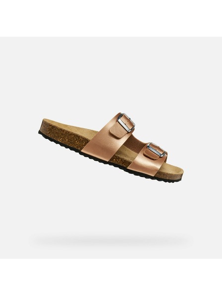 Geox Svetlo rjave ženske sandale Geox Brionia