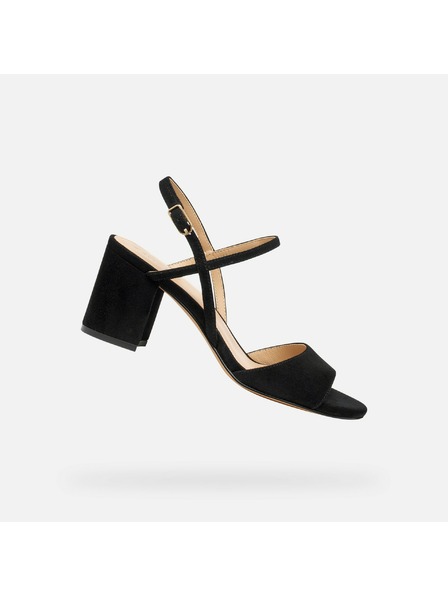 Geox Črne ženske sandale Geox Virnilisa 65 S