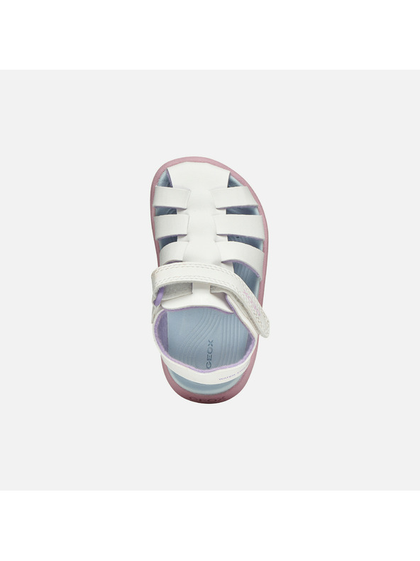 Geox Bele dekliške sandale Geox Sandal Fusbetto