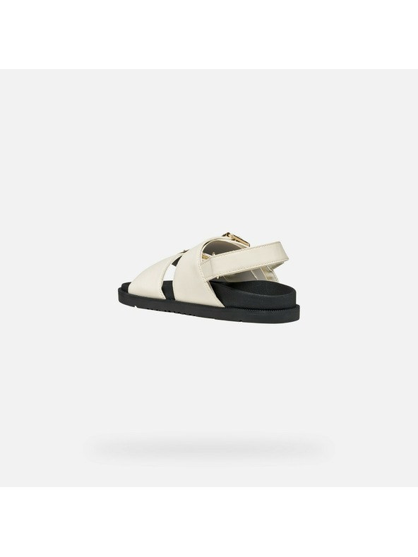 Geox Smetanove deklešnje sandale Geox Sandal Foammentera