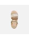 Geox Zlate deklešnje sandale Geox Sandal Haiti