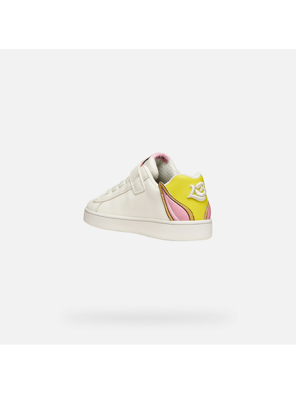 Geox Bele dekliške superge Geox Eclyper