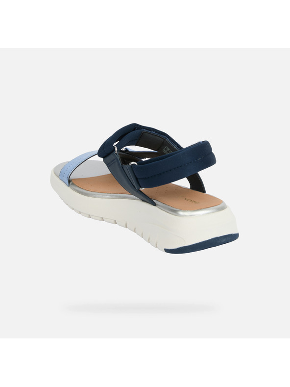 Geox Modre ženské sandale Geox Flextride S