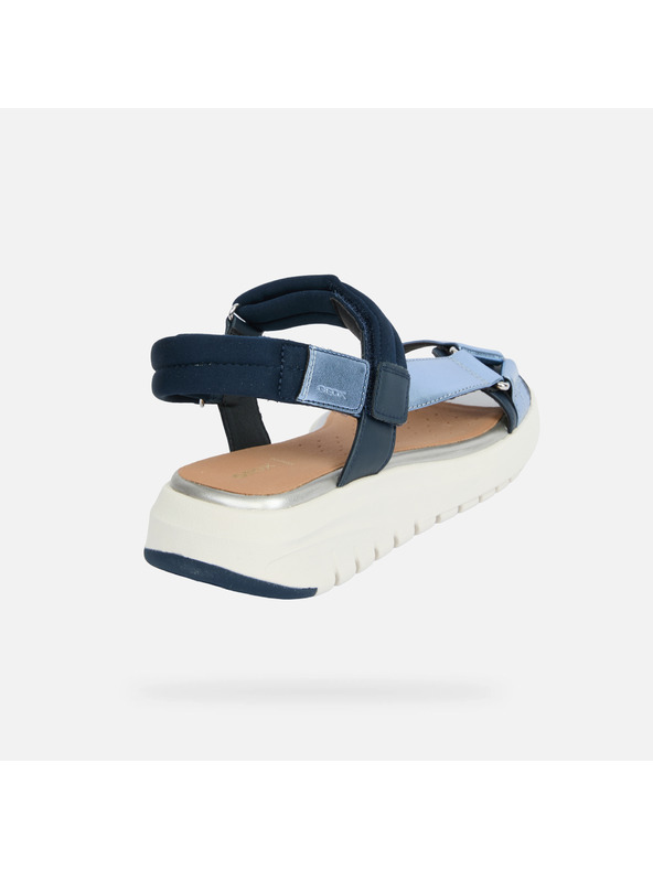 Geox Modre ženské sandale Geox Flextride S