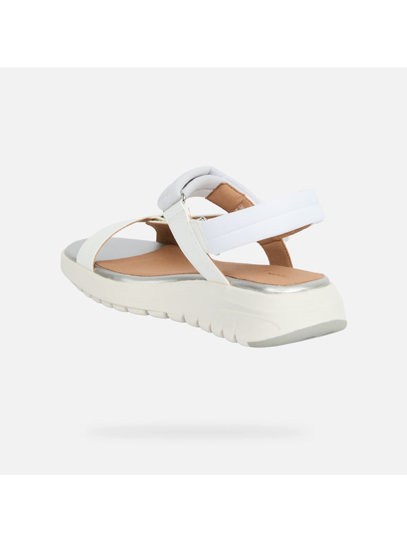 Geox Bele ženske sandale Geox Flextride S