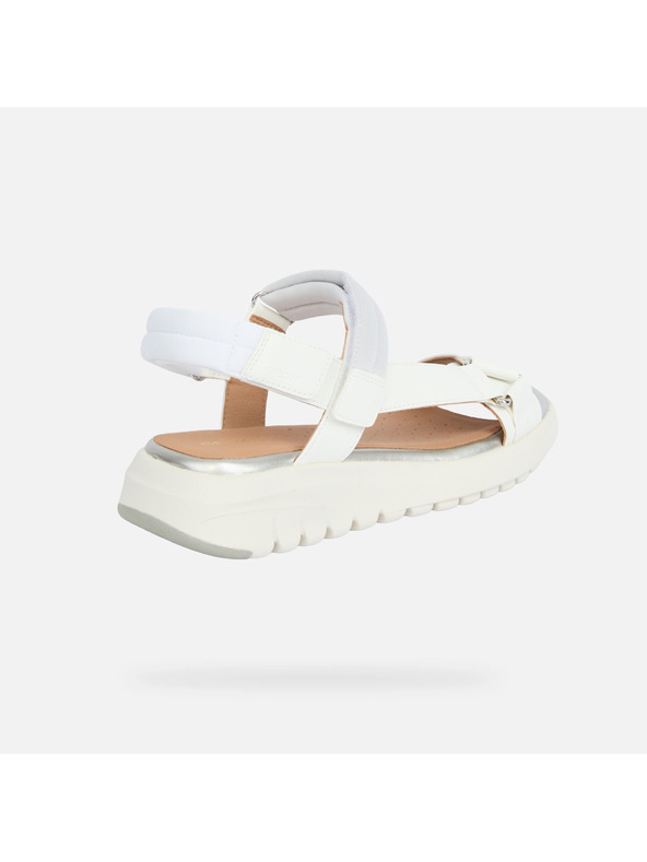 Geox Bele ženske sandale Geox Flextride S