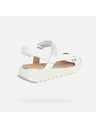 Geox Bele ženske sandale Geox Flextride S