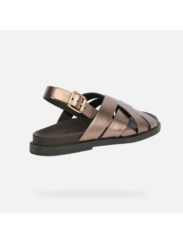 Geox Rjave ženske sandale Geox Adelash