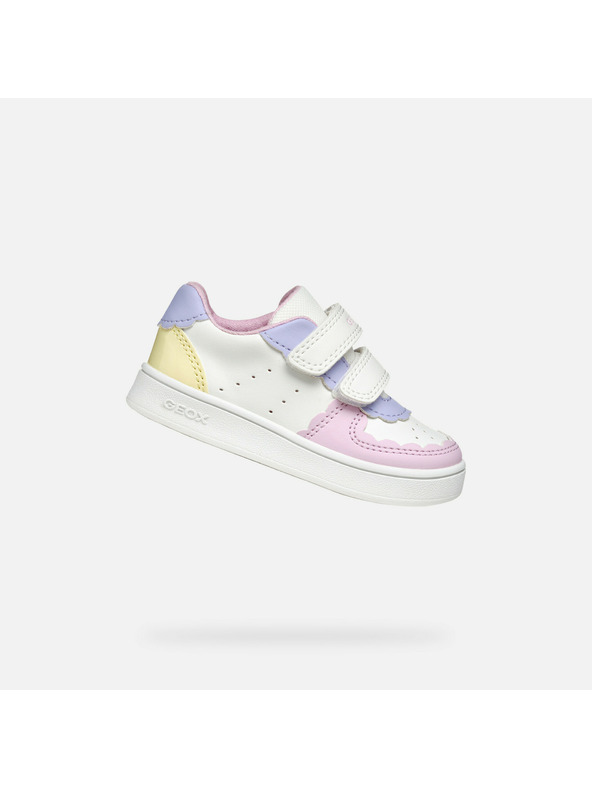 Geox Bele dekliške superge Geox Eclyper