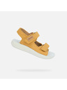 Geox Rumene deciske sandale Geox Lightfloppy