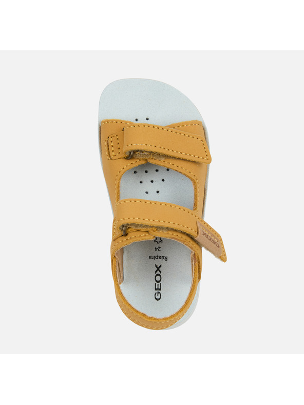 Geox Rumene deciske sandale Geox Lightfloppy