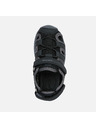 Geox Crne deciske sandale Geox Multy