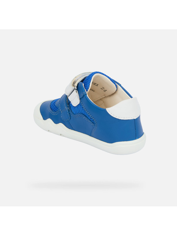 Geox Modre deciske barefoot superge za prve korake Geox Steppieup