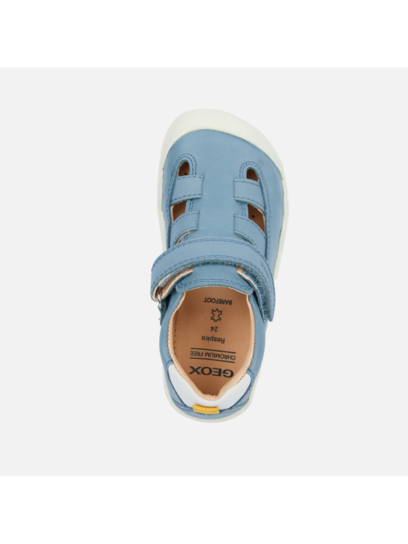 Geox Svetlo modre deciske barefoot superge za prve korake Geox Ste