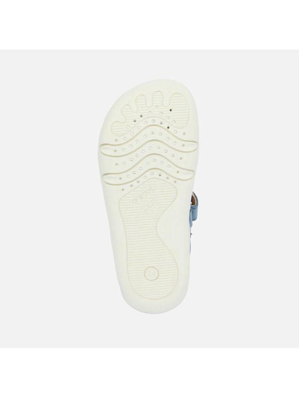 Geox Svetlo modre deciske barefoot superge za prve korake Geox Ste