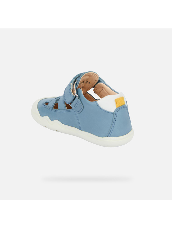 Geox Svetlo modre deciske barefoot superge za prve korake Geox Ste