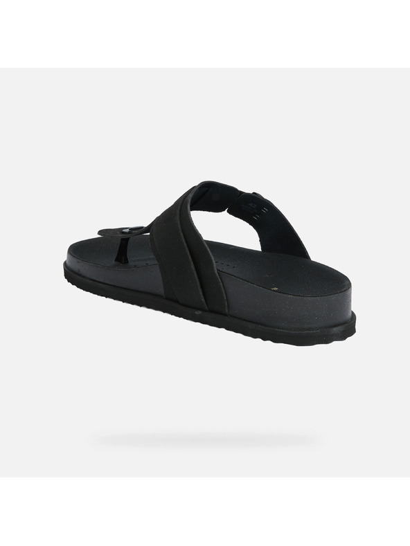 Geox Črni moški natikači Geox Parnaiba