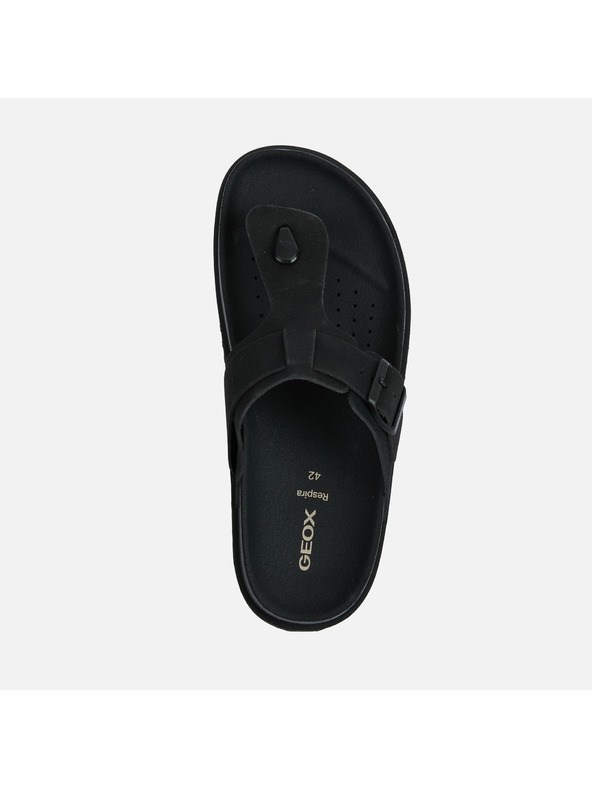 Geox Črni moški natikači Geox Parnaiba