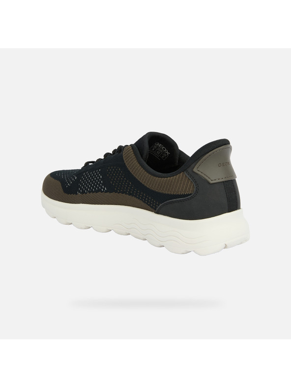 Geox Črne moške superge Geox Spherica Plus Fast in