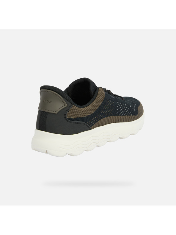 Geox Črne moške superge Geox Spherica Plus Fast in