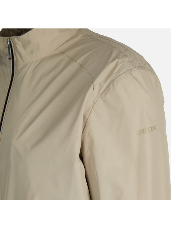 Geox Bež moški bombažni plašč Geox Jharrod