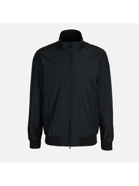 Geox Črna moška bomber jakna Geox Vincit