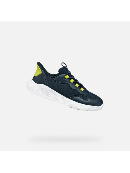 Geox Temno modra detska sportna copata Geox Sprintye Fast in