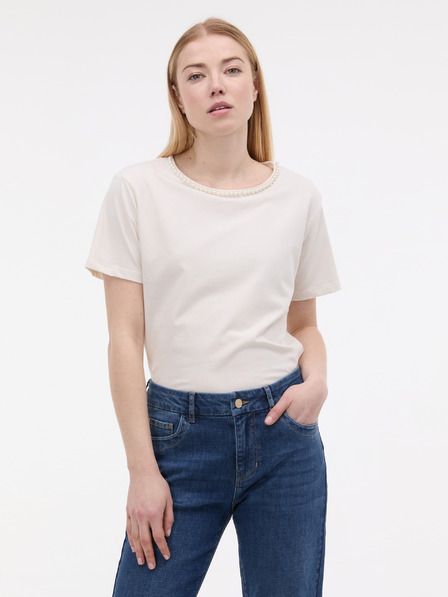 Orsay Kremna ženska majica z aplikacijo ORSAY