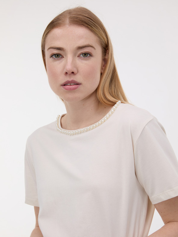 Orsay Kremna ženska majica z aplikacijo ORSAY