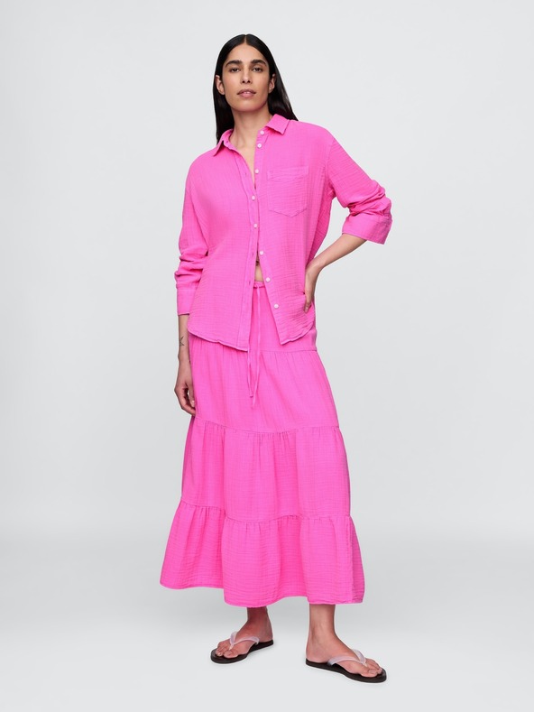 GAP Muslinska srajca oversize GAP