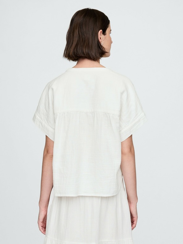 GAP Muslinska srajca oversize GAP