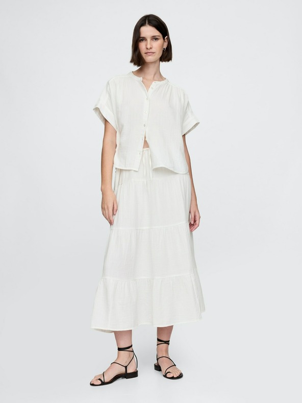 GAP Muslinska srajca oversize GAP