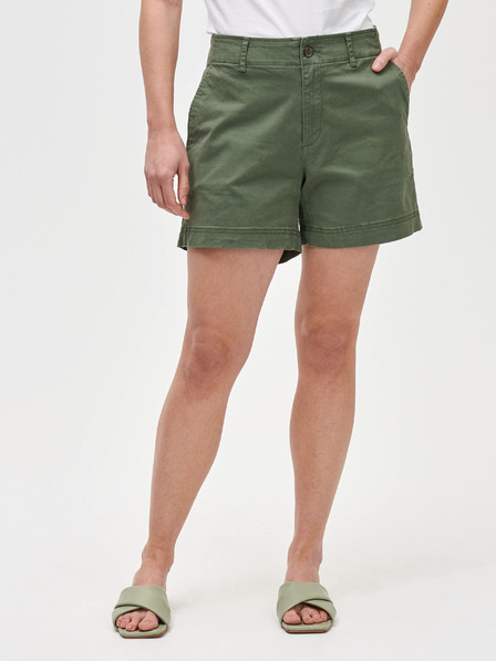 GAP Kraťasy mid rise khaki GAP