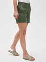 GAP Kraťasy mid rise khaki GAP
