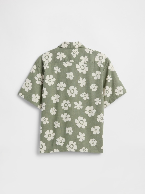 GAP Otroška platnena srajca GAP