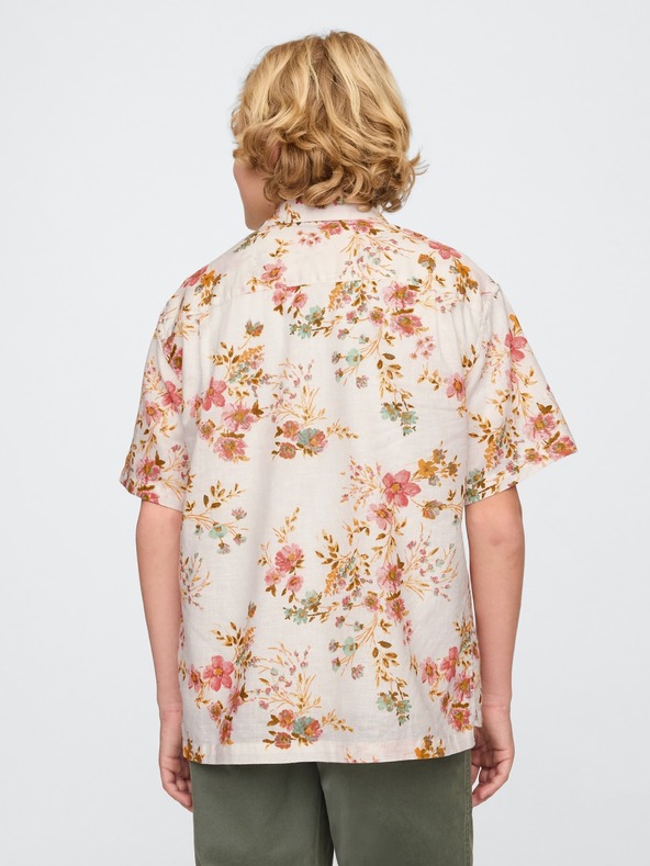 GAP Otroška majica iz poplina GAP