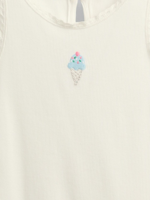 GAP Dojenček rebrasti top GAP