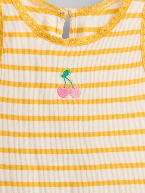 GAP Dojenček rebrasti top GAP