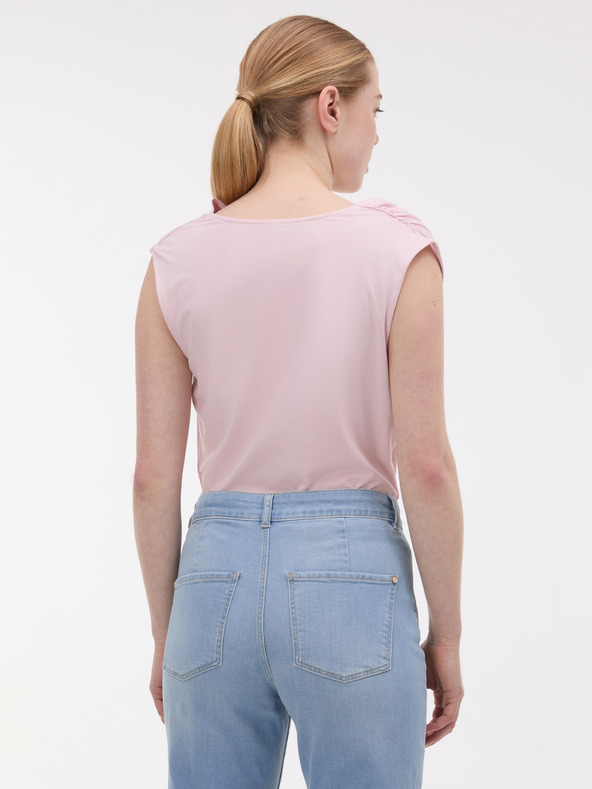 Orsay Svetlo roza ženska majica brez rokavov ORSAY