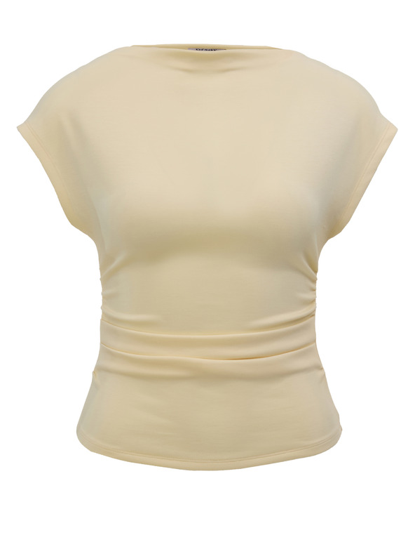 Orsay Rumena ženska majica s kratkimi rokavi ORSAY