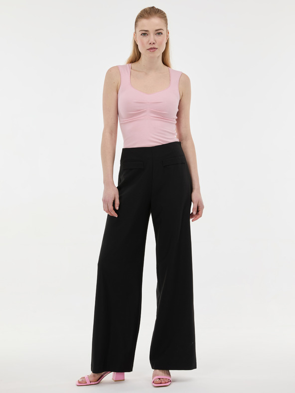 Orsay Črne ženske ravne hlače ORSAY